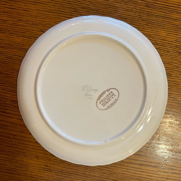 Vintage Hand Painted Bear and Trout Plate - Picture 2 of 4